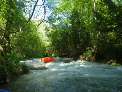sur l'eau